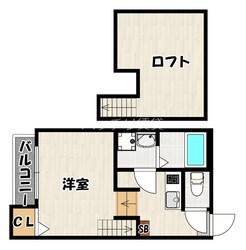 ハーモニーテラス筥松IIの物件間取画像